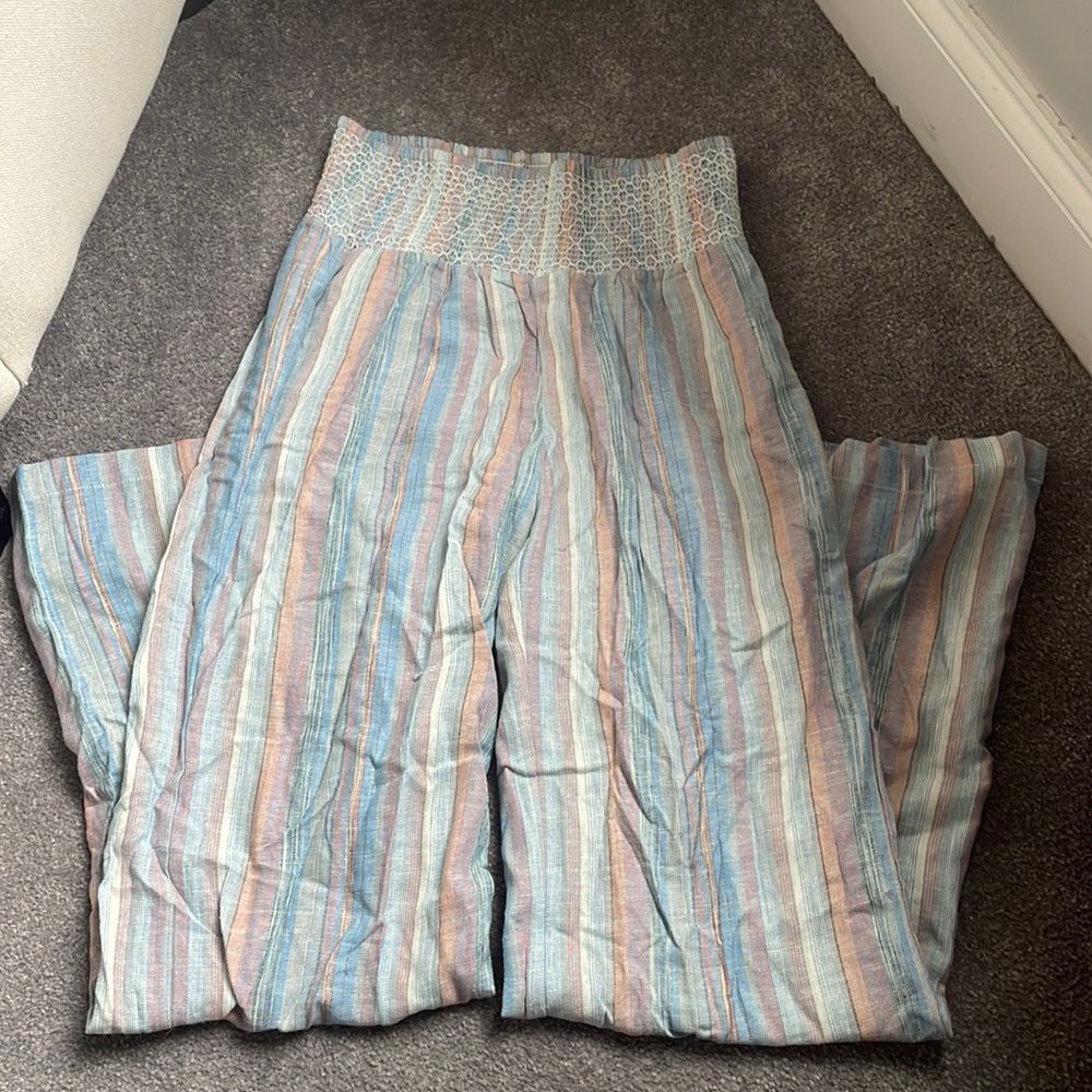 Indigo Rein Wide Leg Pants, size: XS